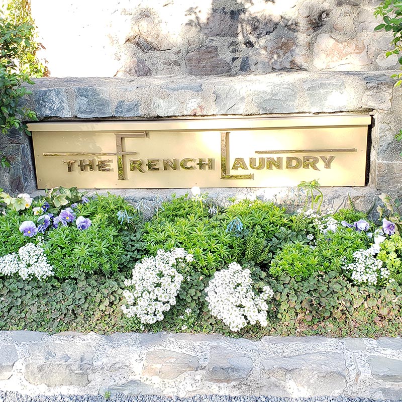French Laundry Sign