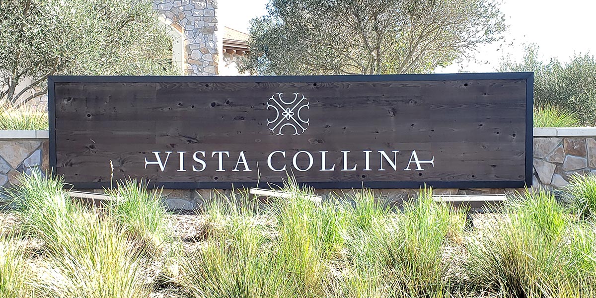 Vista Collina Resort Sign
