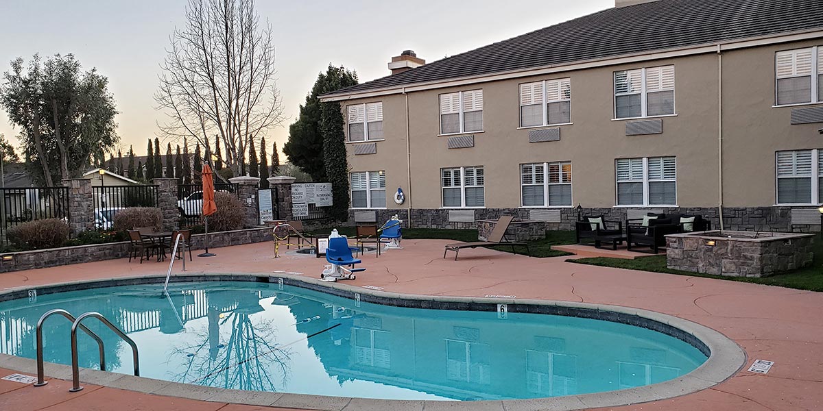 Swimming Pool at Hotel Indigo Napa Valley