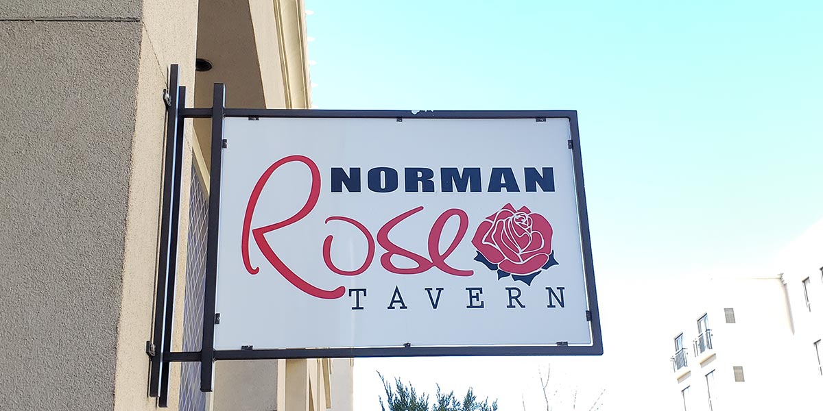 Norman Rose Tavern Sign
