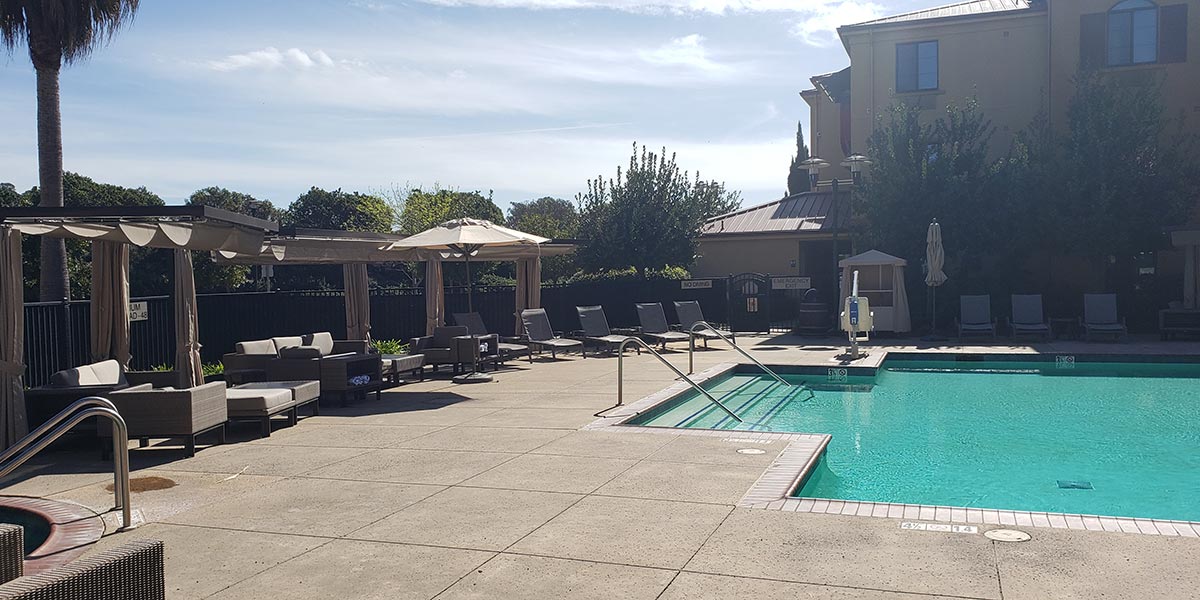 Swimming Pool at SpringHill Suites Napa Valley
