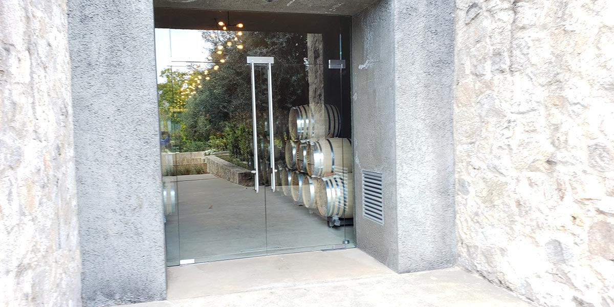 Wine Barrels at Brasswood Cellars